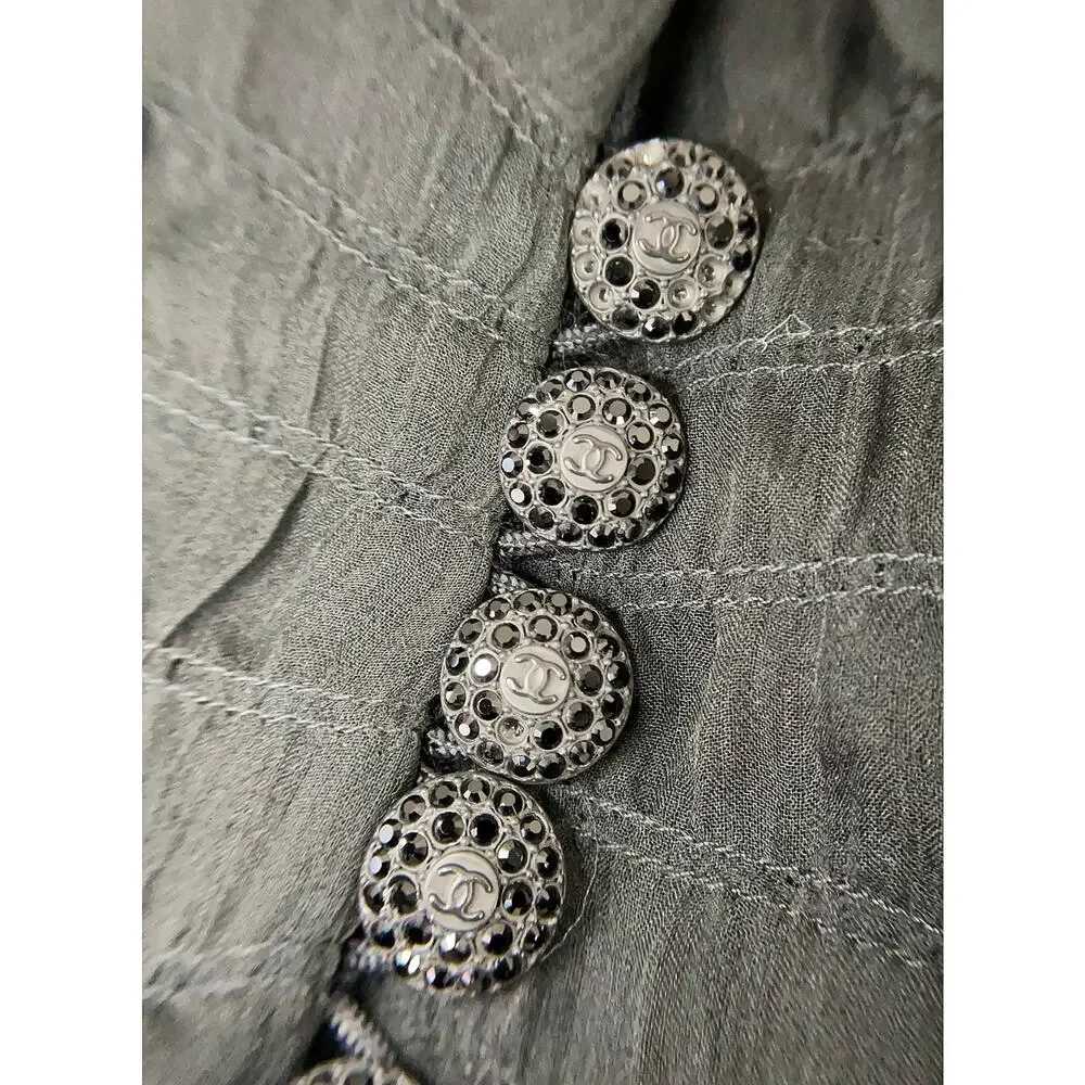CHANEL wool black